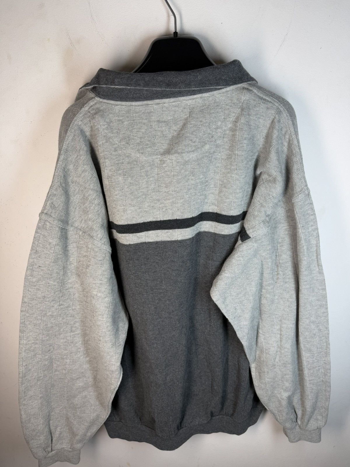 Yves Saint Laurent 90’s YSL Sweatshirt 1/4 Zip Up Vintage Sweater Old Money y2k Size US XXL / EU 58 / 5 - 8 Thumbnail