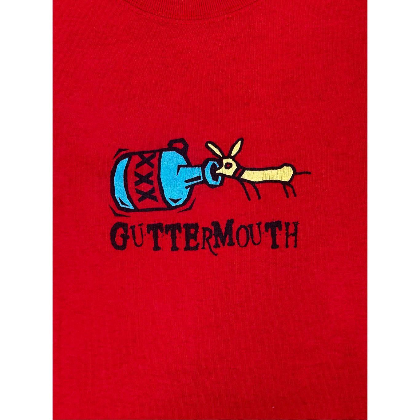 Hanes Vintage Y2K Hanes Guttermouth Tequila Worm Crew Neck Tee Size US M / EU 48-50 / 2 - 2 Thumbnail