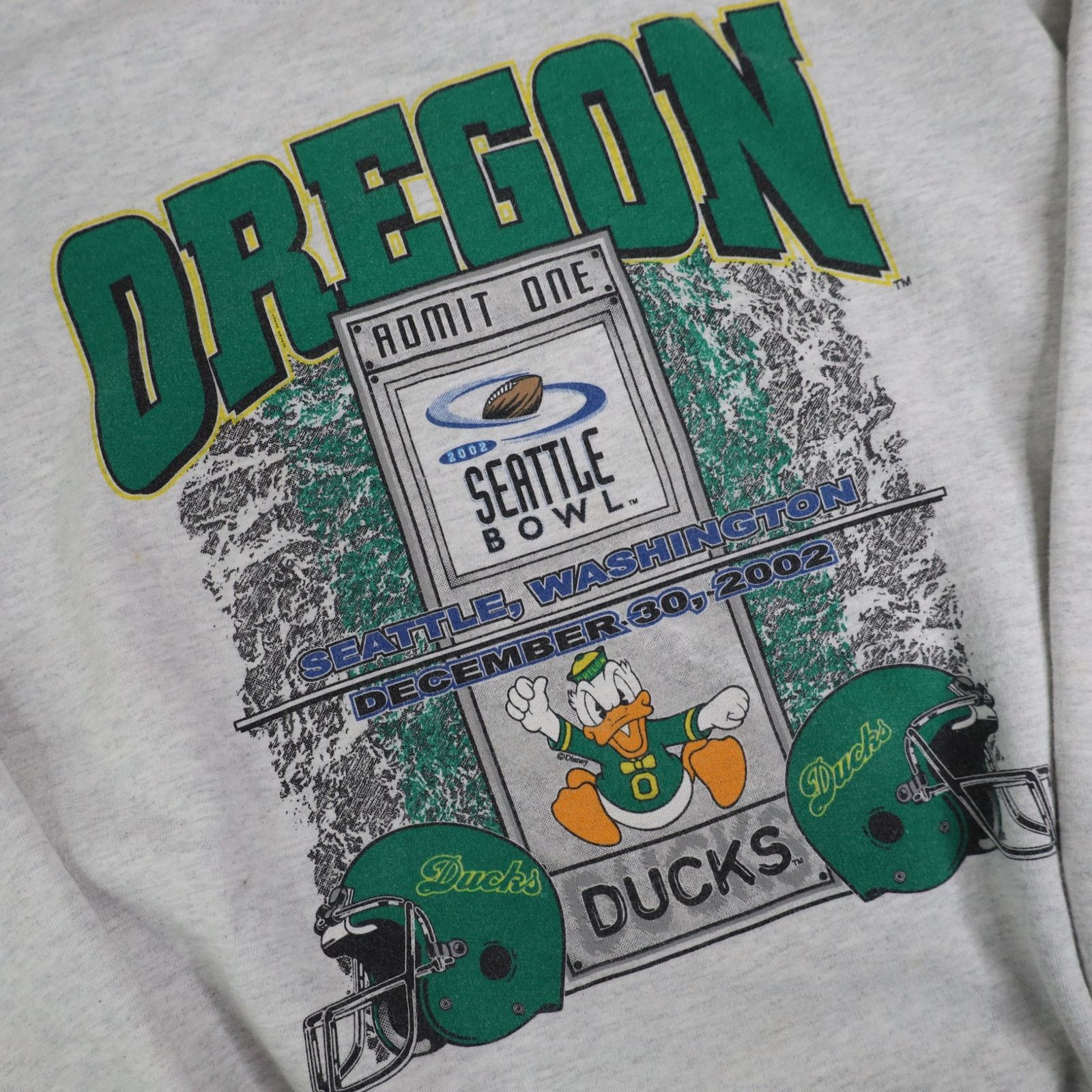 Vintage VTG 2002 Univeristy of Oregon Seattle Bowl Sweatshirt Size US L / EU 52-54 / 3 - 5 Thumbnail