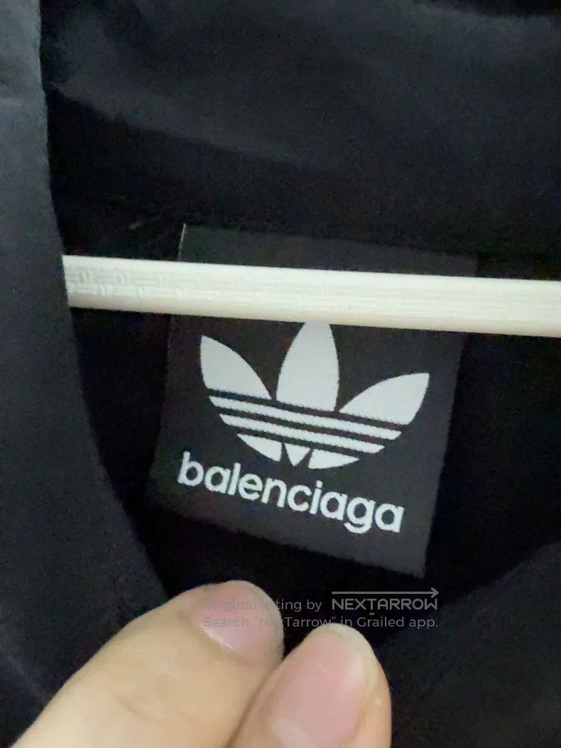 Balenciaga Balenciaga Adidas Co-Branded Long Sleeve Shirt Jacket Size US L / EU 52-54 / 3 - 5 Thumbnail