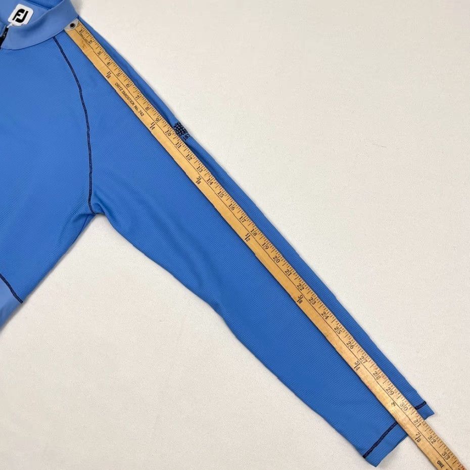 Footjoy FootJoy Pullover Mens L Blue Elkridge Golf Club Performance 1/4 Zip Jacket Regular Size US L / EU 52-54 / 3 - 6 Thumbnail