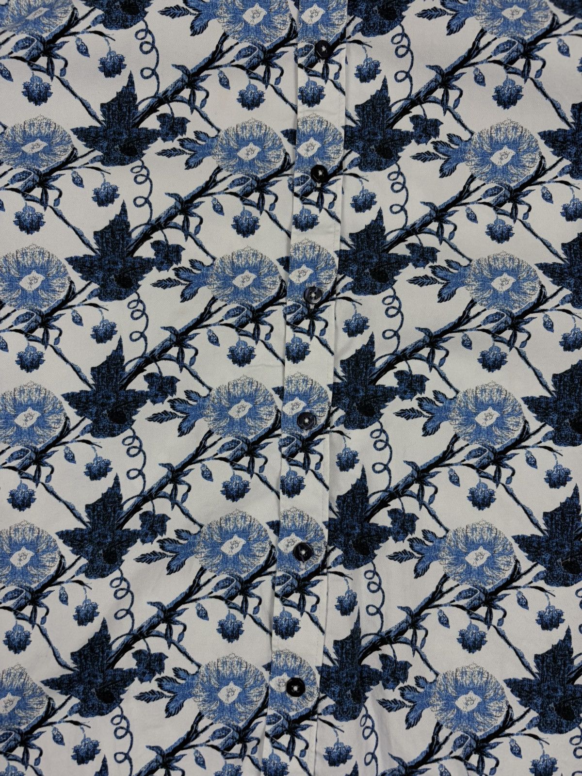 Japanese Brand Claudio Lugli Couture Floral All Over Print Cotton Shirt XL Size US XL / EU 56 / 4 - 6 Thumbnail