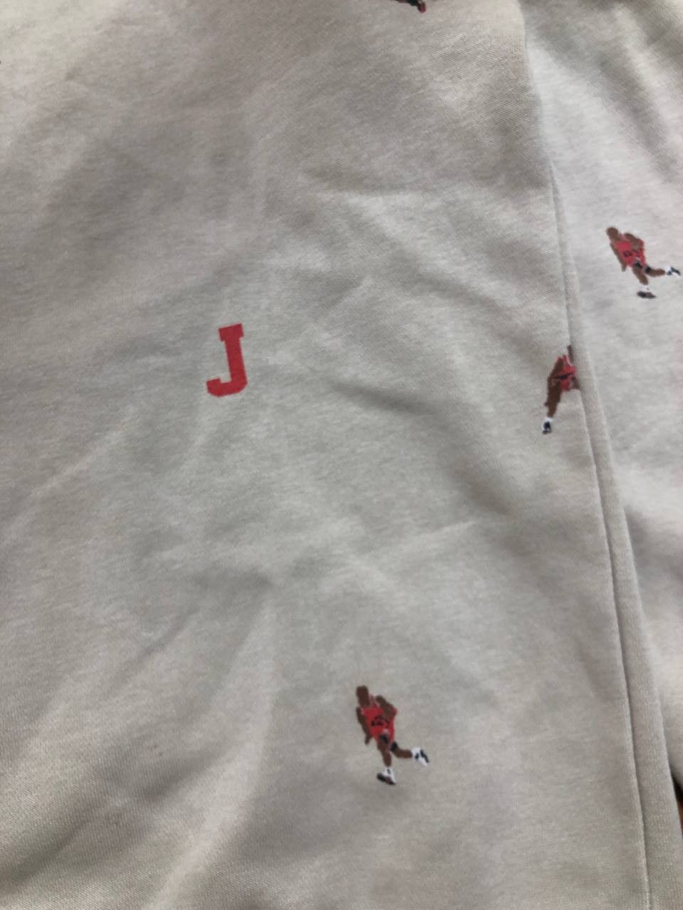 Jordan Brand Jordan Essentials Jumpman All Over Pullover Hoodie Tan Size US S / EU 44-46 / 1 - 6 Thumbnail