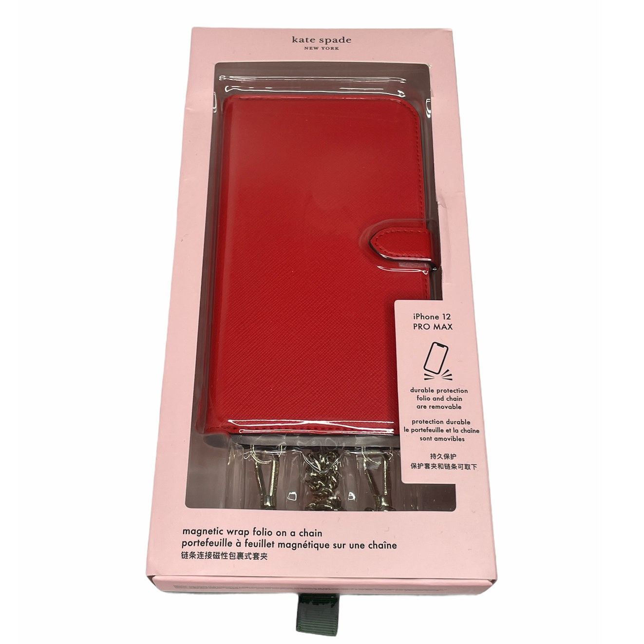 Kate Spade Kate Spade Iphone 12 PRO MAX Magnetic Folio Case crossbody Size ONE SIZE - 3 Thumbnail