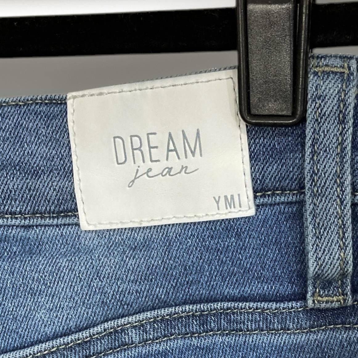 Designer YMI Dream High Rise Ankle Jeans - Stylish Blue Denim Size 25" / US 0 / IT 36 - 4 Thumbnail