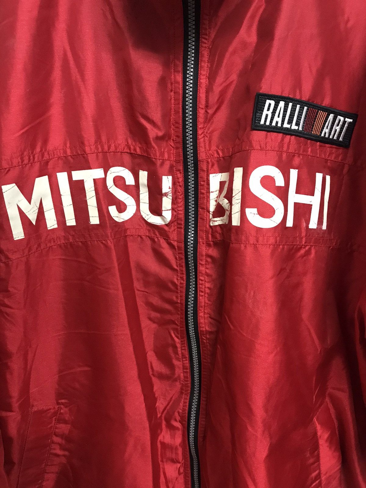 Japanese Brand × Vintage Vintage Mitsubishi Ralliart Racing Jacket Size US L / EU 52-54 / 3 - 5 Thumbnail