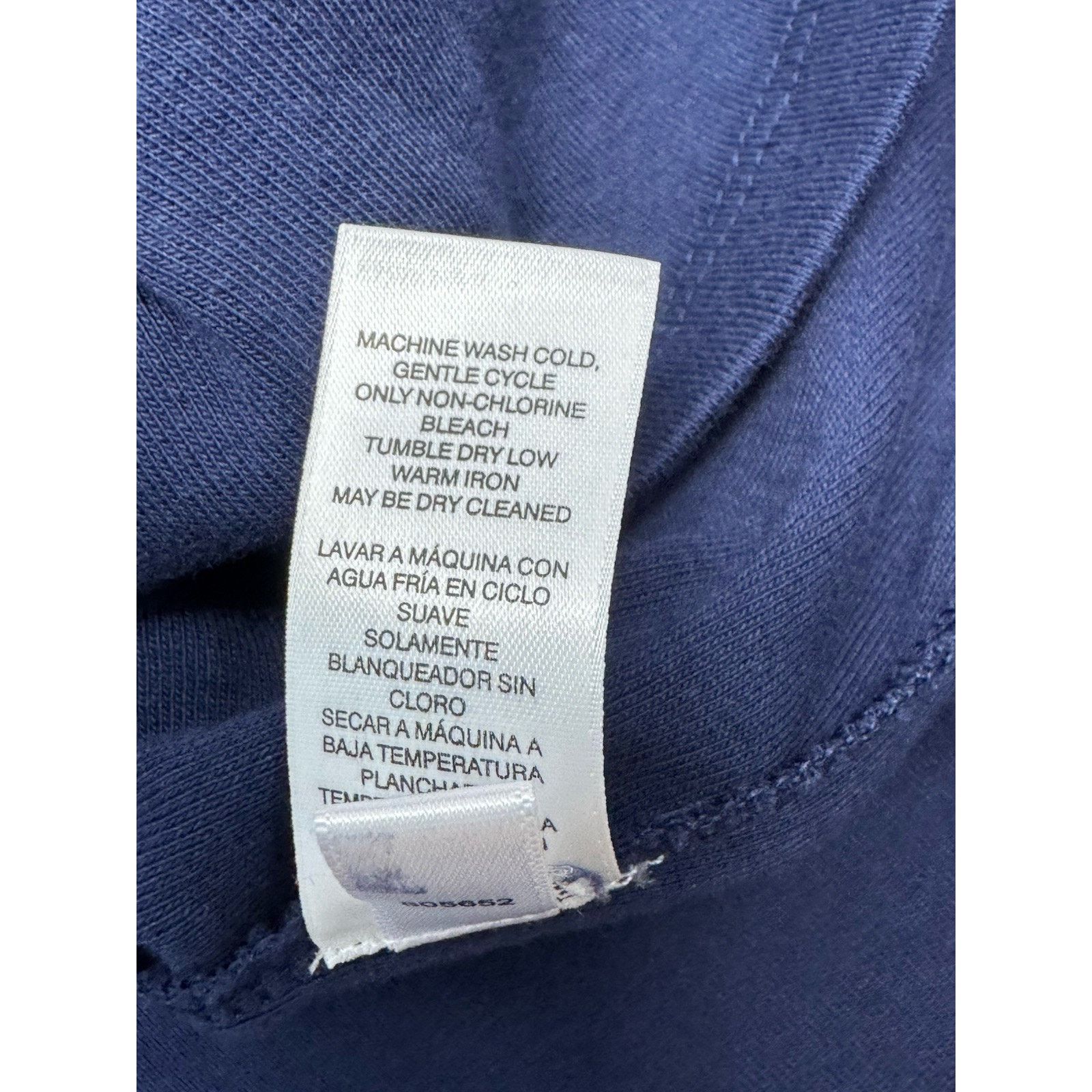 Chicos Chico's Navy Blue Pullover Sweater Women’s Size 2 L Size L / US 10 / IT 46 - 8 Thumbnail