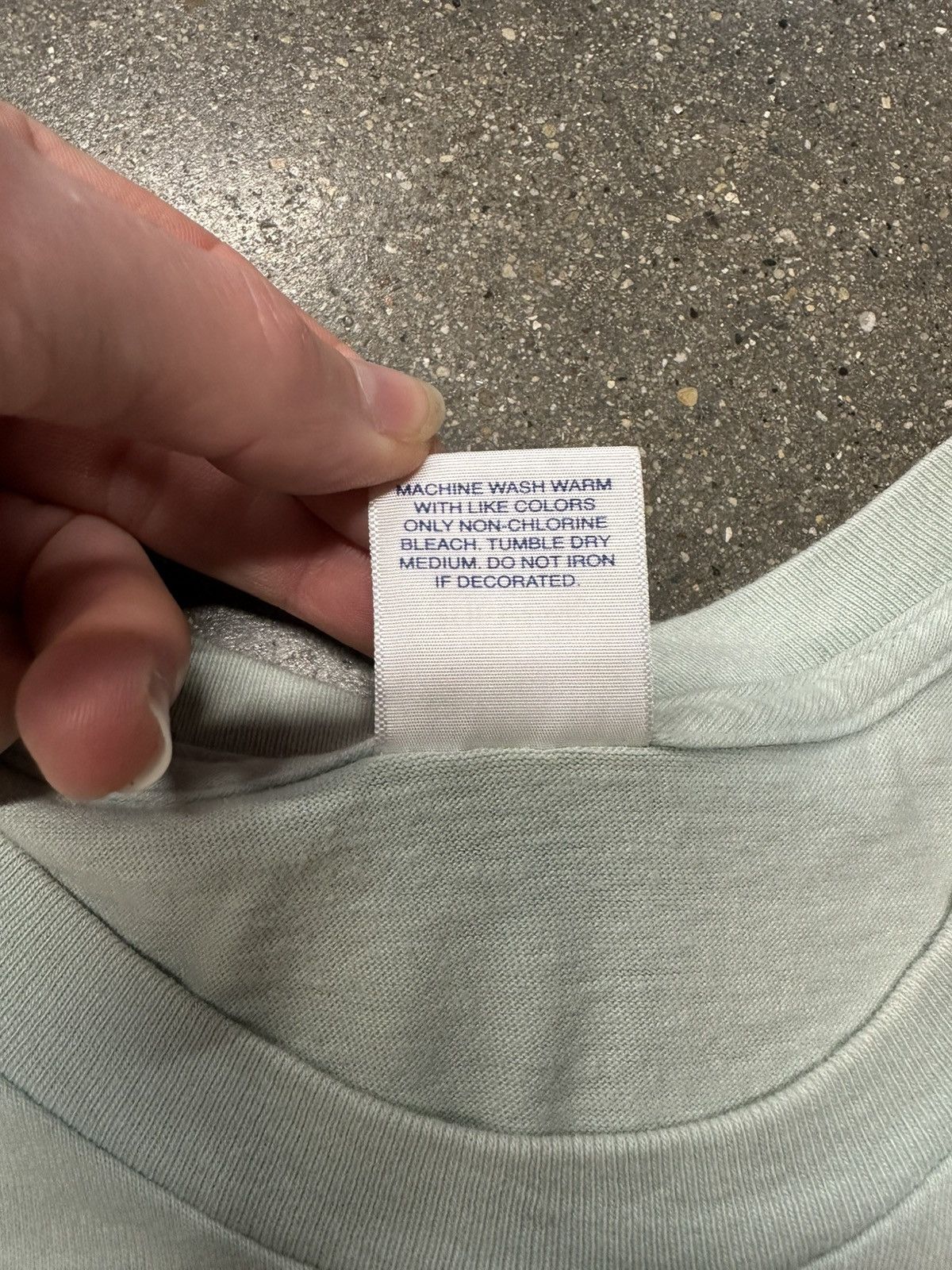 Supreme Supreme Just Say No T-Shirt Light Blue/Green Size US L / EU 52-54 / 3 - 4 Thumbnail