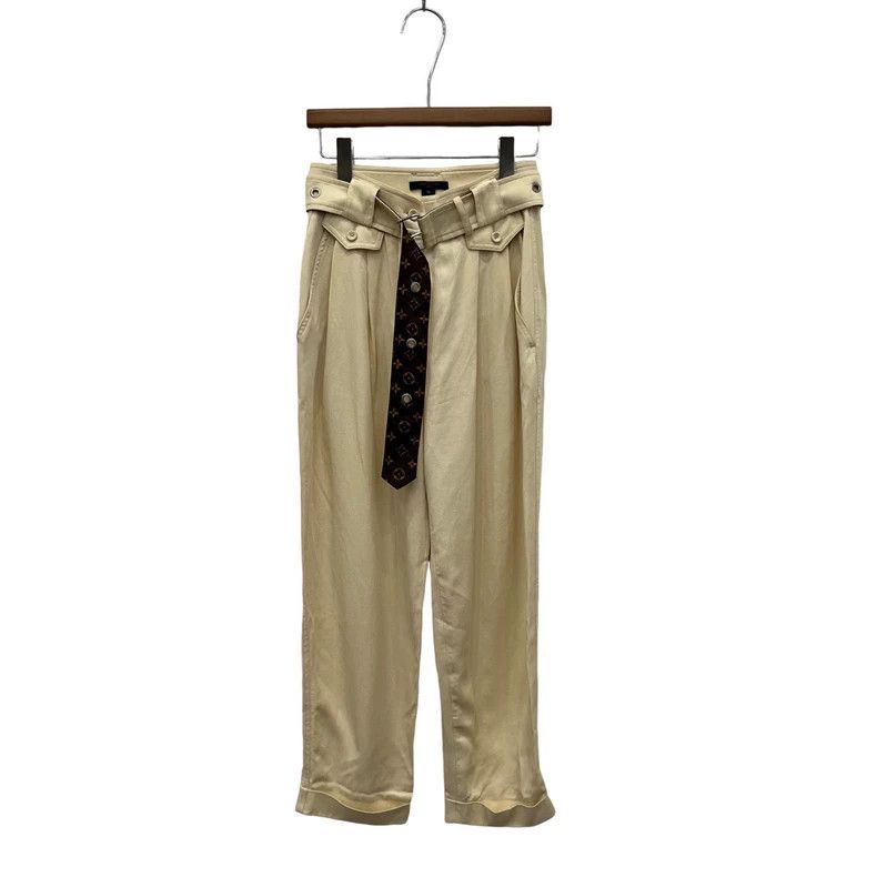 Louis Vuitton Louis Vuitton Belted presbyopic slacks pants Size US 36 / EU 52 - 1 Thumbnail
