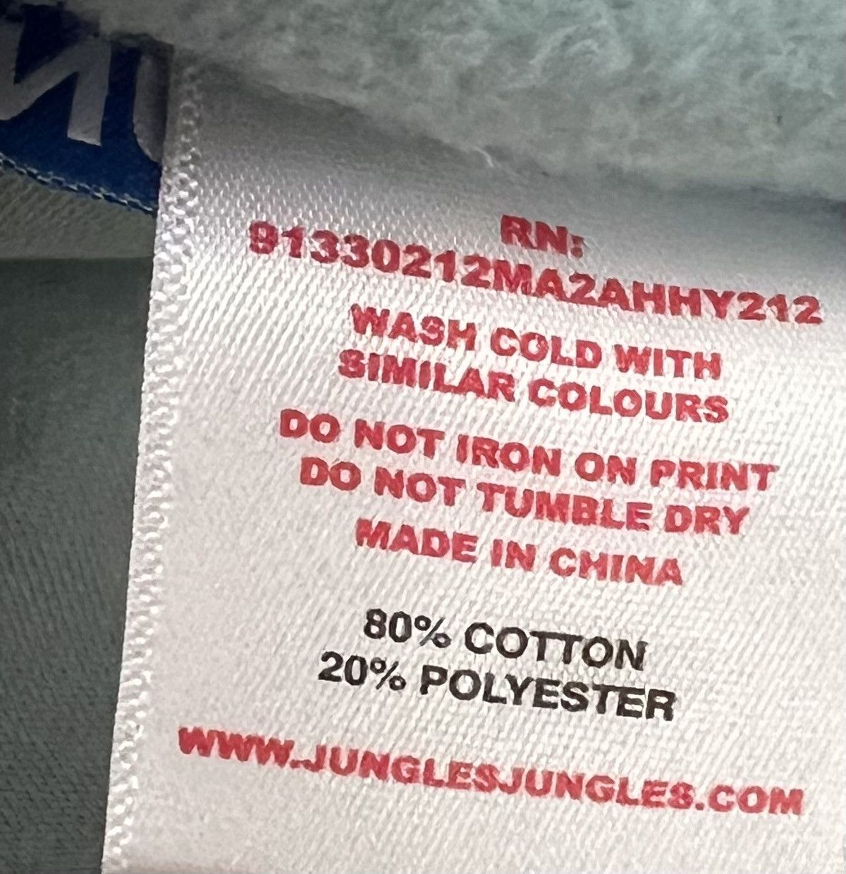 Jungles Jungles Jungles Spray Dyed Hoodie Size US S / EU 44-46 / 1 - 5 Thumbnail
