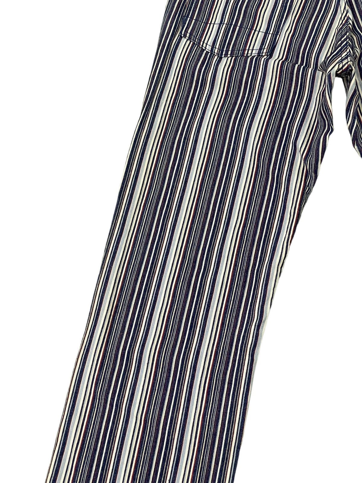 Japanese Brand Striped Jeans Les Vis A Bois Japan Regular Straight 7🟦7 Size US 30 / EU 46 - 13 Thumbnail