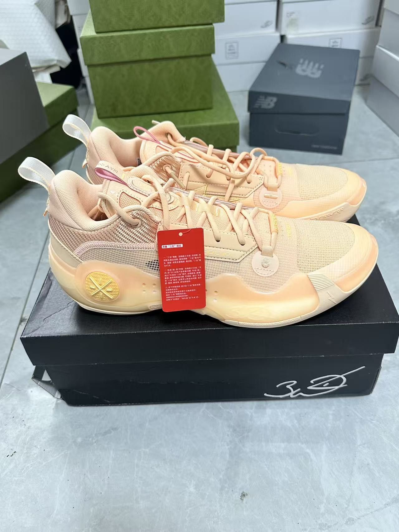 Li-Ning Li Ning Low-Top Sneakers Size US 13 / EU 46 - 1 Thumbnail