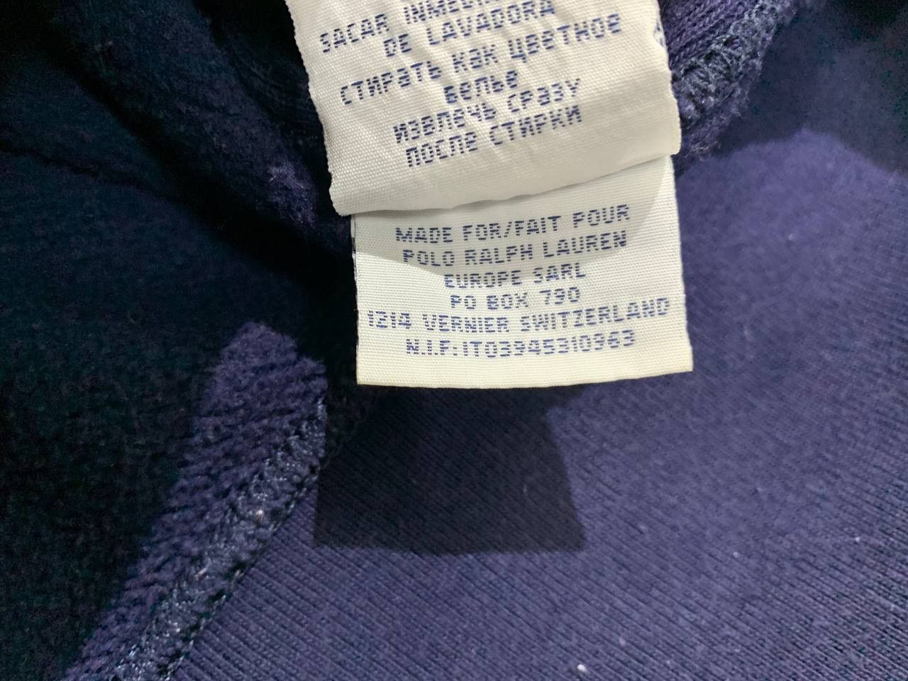 Vintage Mens vintage hoodie Polo Ralph Lauren Size M Size US M / EU 48-50 / 2 - 10 Thumbnail