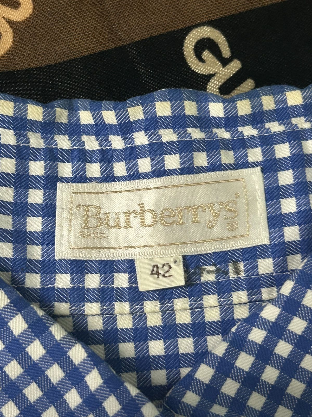 Burberry × Designer 🔥🔥BURBERRY SHIRT BUTTON UPS PLAID Size US L / EU 52-54 / 3 - 15 Thumbnail