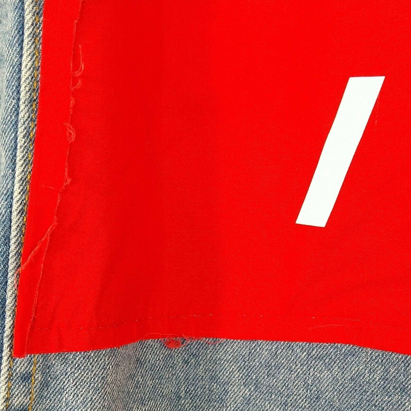 Other Mod Wave Movement Denim Jean Jacket Button Up Men Size XL Size US XL / EU 56 / 4 - 12 Thumbnail