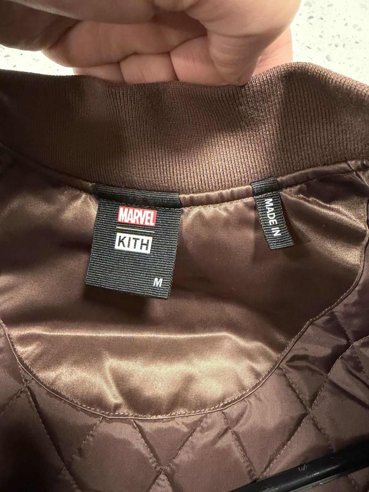 Kith Kith X Marvel X-Men Gambit Satin Bomber Jacket Size US M / EU 48-50 / 2 - 10 Thumbnail