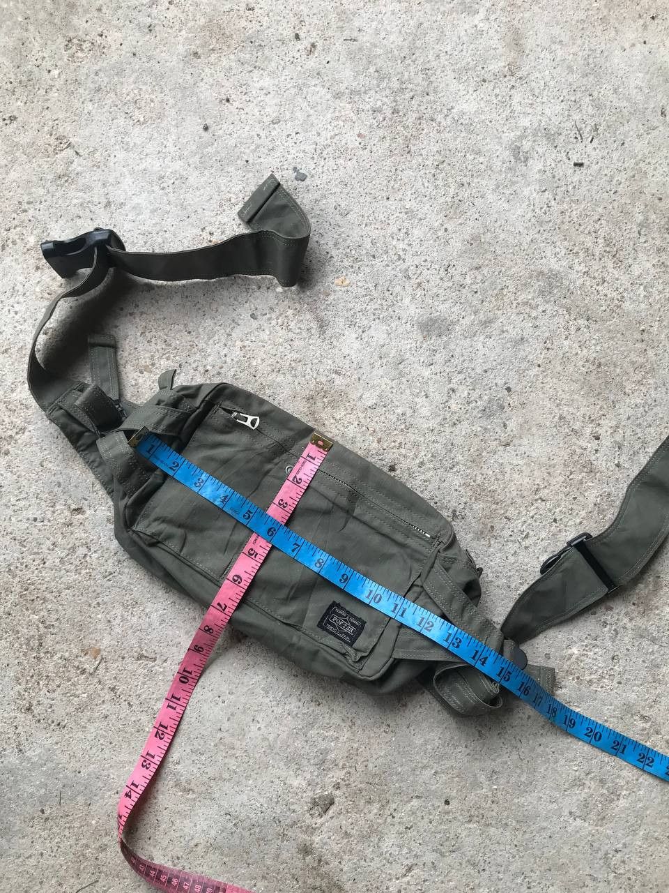 Porter Porter Green Army Pouch Bag Size ONE SIZE - 9 Thumbnail