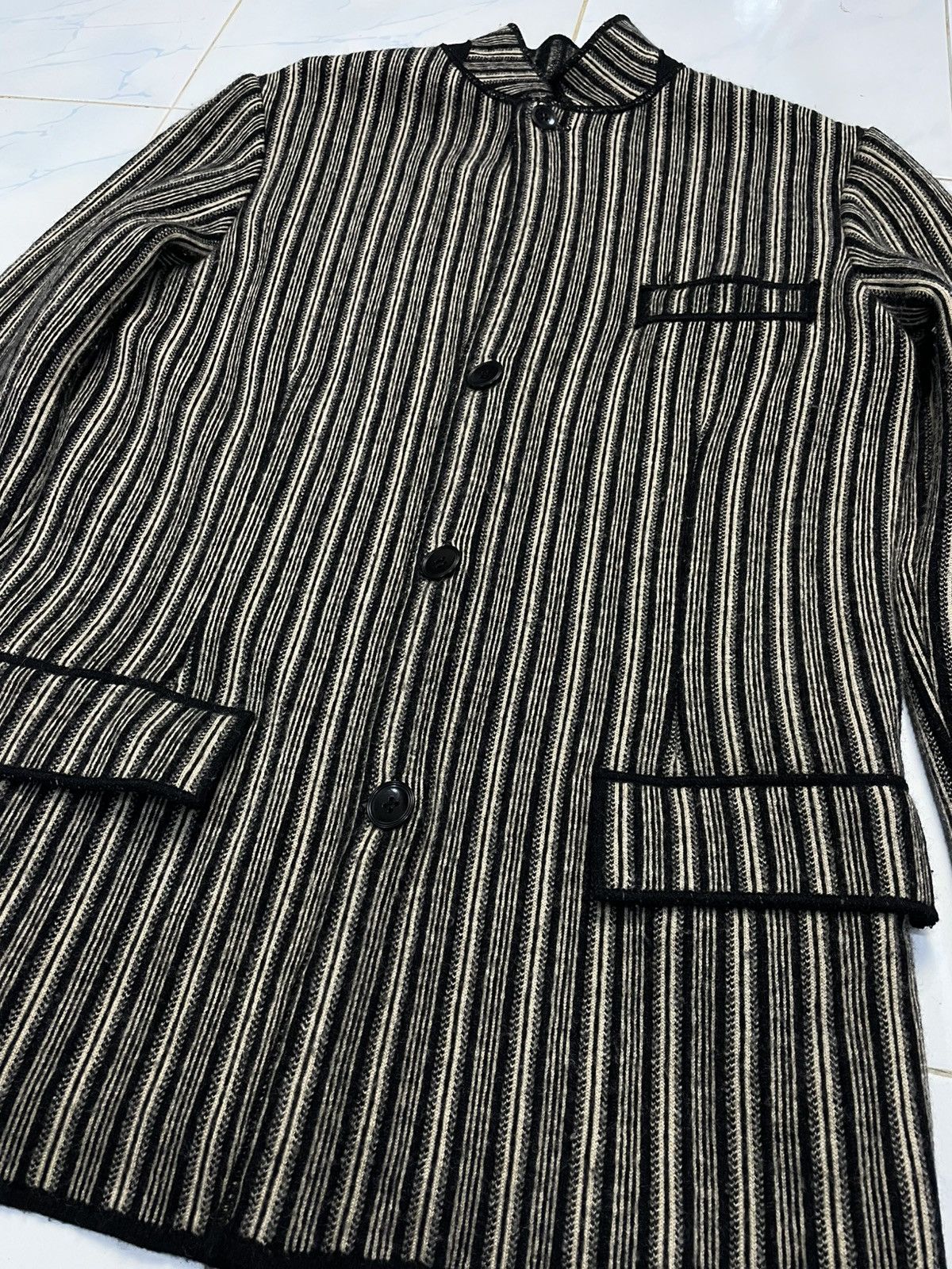 Jean Paul Gaultier Jean Paul Gautier Wool Jacket Coat Size US M / EU 48-50 / 2 - 2 Thumbnail