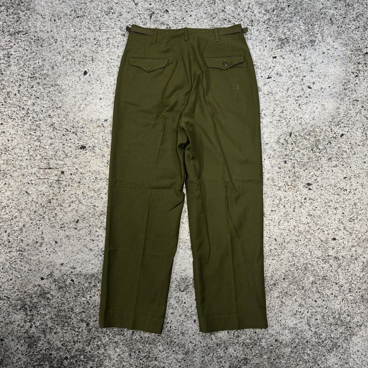Vintage VINTAGE 1951 US ARMY WOOL FIELD TROUSER PANTS Size US 35 - 2 Thumbnail