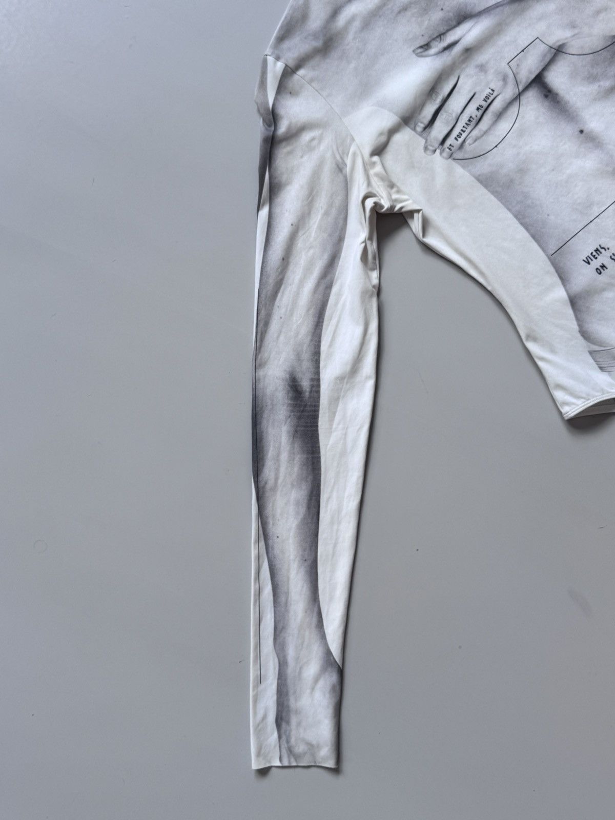 Other TTSWTRS Black and White Trompe l'oeil Body Bodysuit Size L / US 10 / IT 46 - 5 Thumbnail