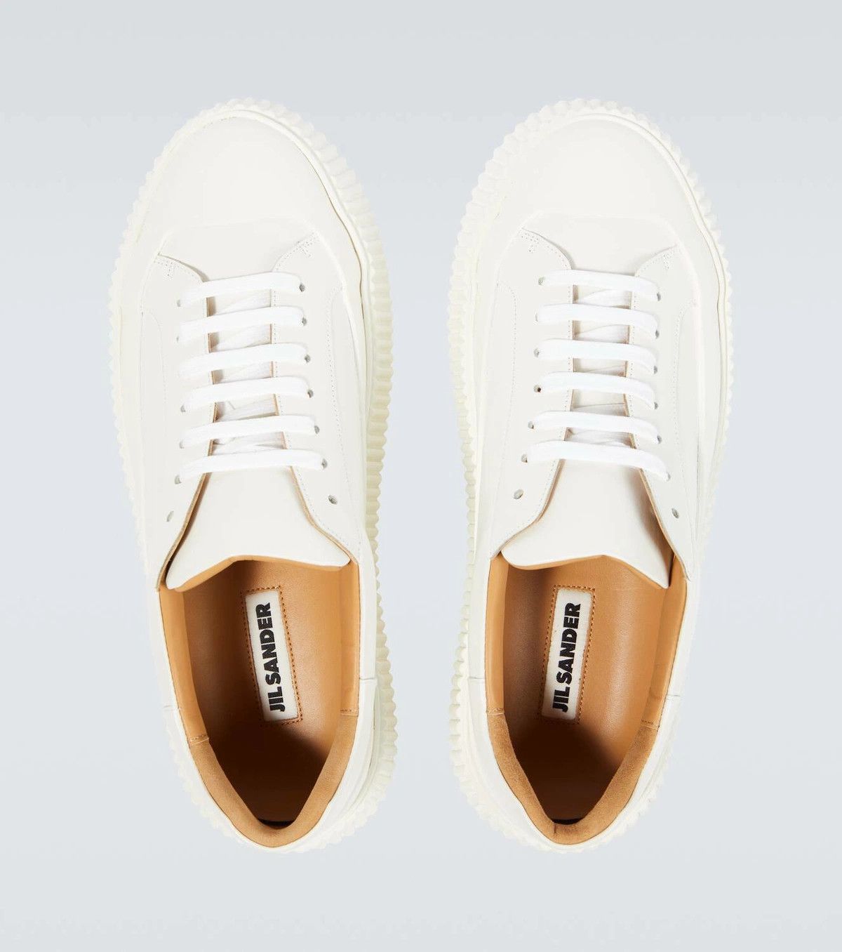 Jil Sander o1mt1gz0625 Low-Top Sneakers in White Size US 10 / EU 43 - 3 Thumbnail