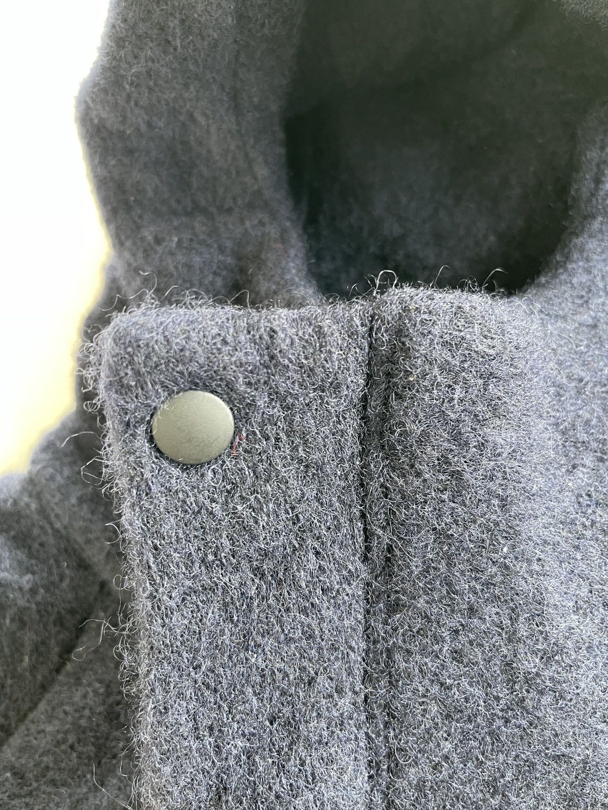 gomme Gomme Maki Hiroshige Wool Asymmetrical Hoodie Parka Size US M / EU 48-50 / 2 - 12 Thumbnail