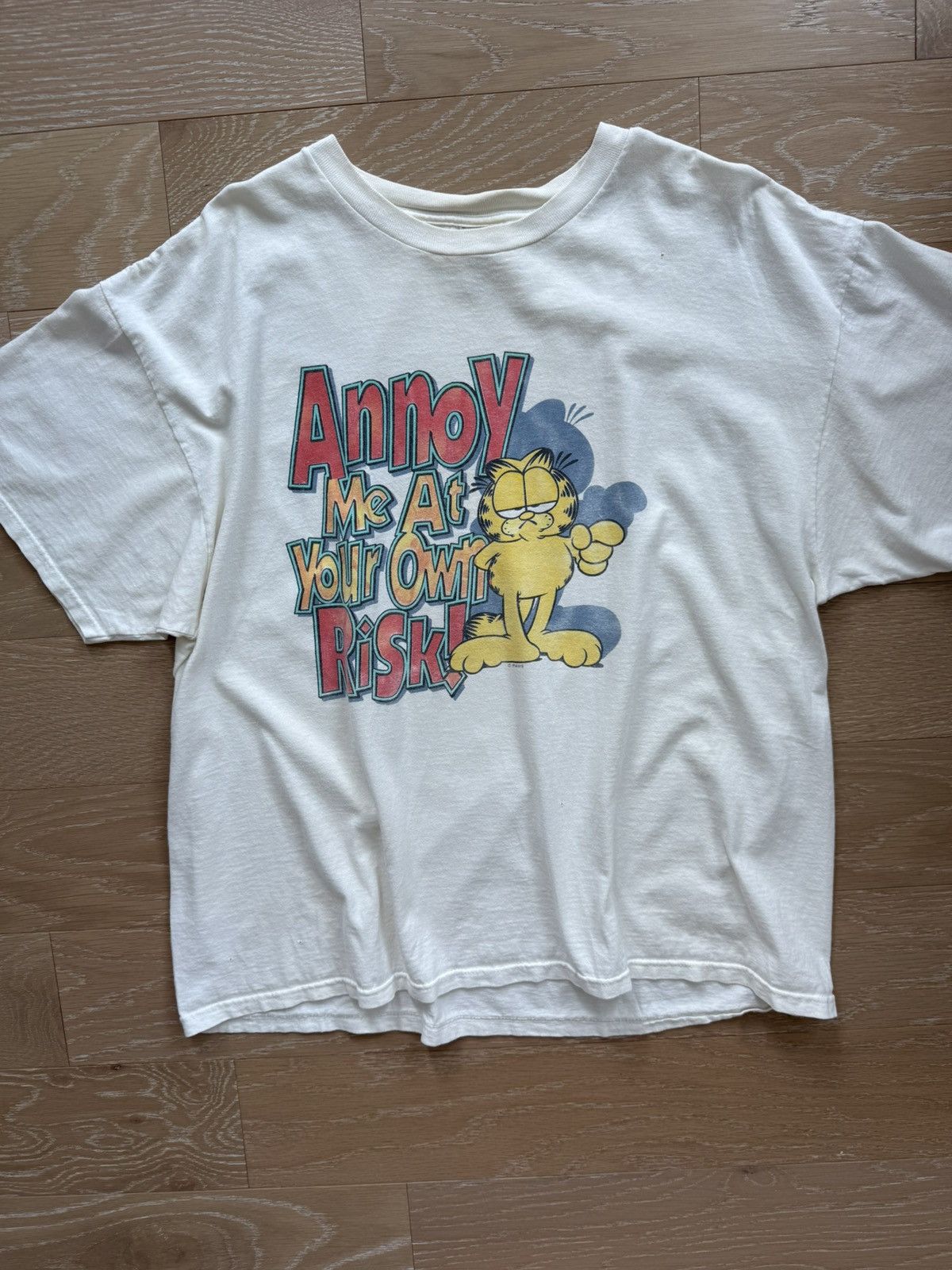 Other Vintage Y2K Garfield Annoy Me Comic cat Size US XL / EU 56 / 4 - 1 Thumbnail