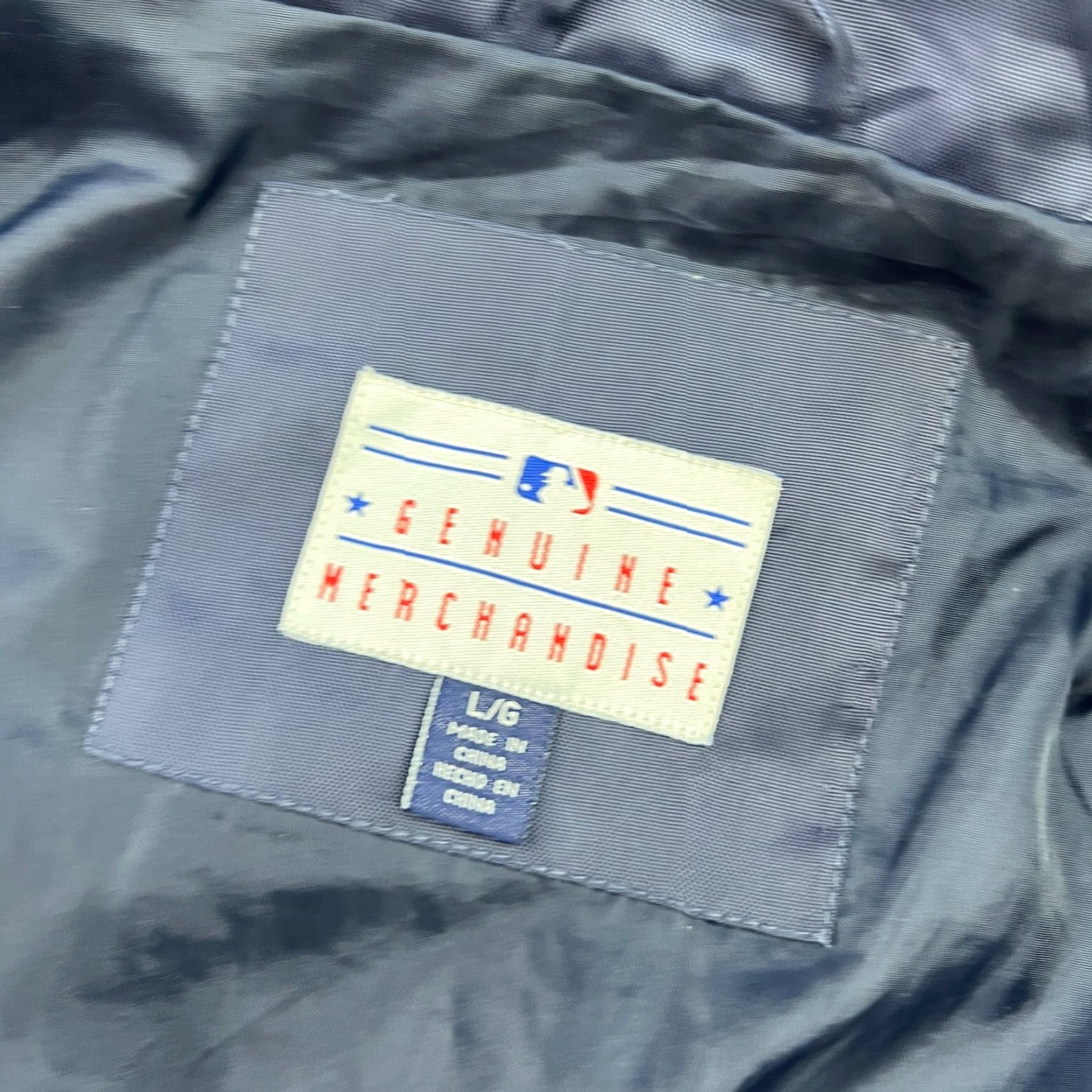 MLB VINTAGE Boston Red Sox Windbreaker Jacket Full Zip Mens L Blue red MLB Windbreaker Size US L / EU 52-54 / 3 - 2 Thumbnail