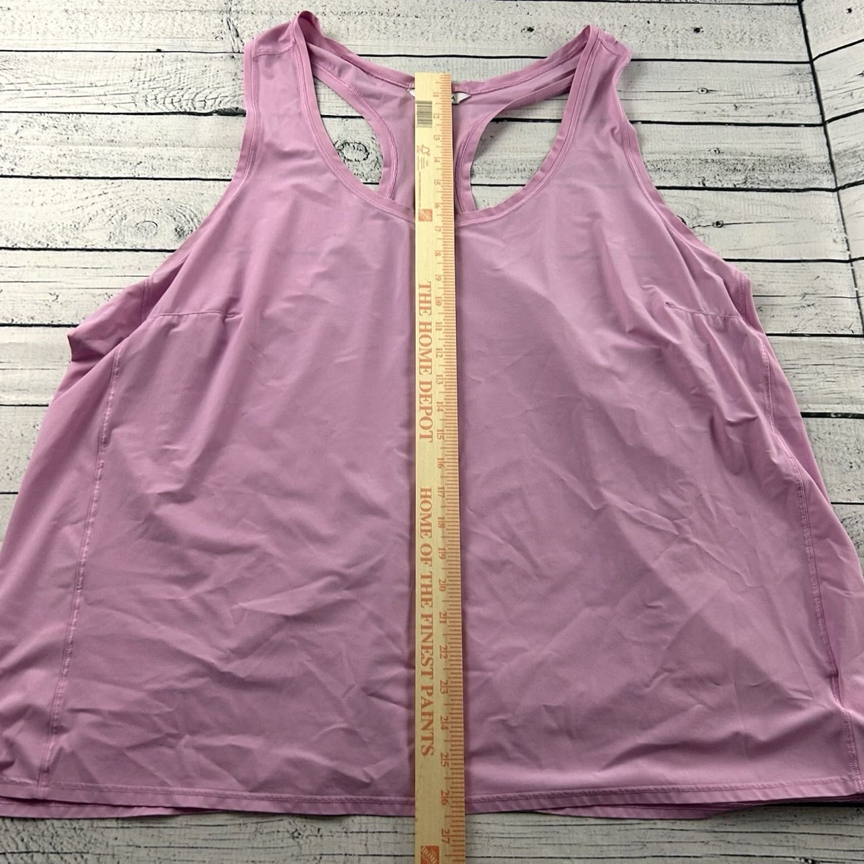 Athleta Athleta Racerback Tank Top Women's 3X Sleeveless Athletic Pink Shirt Size XXL / US 16-18 / IT 52-54 - 3 Thumbnail