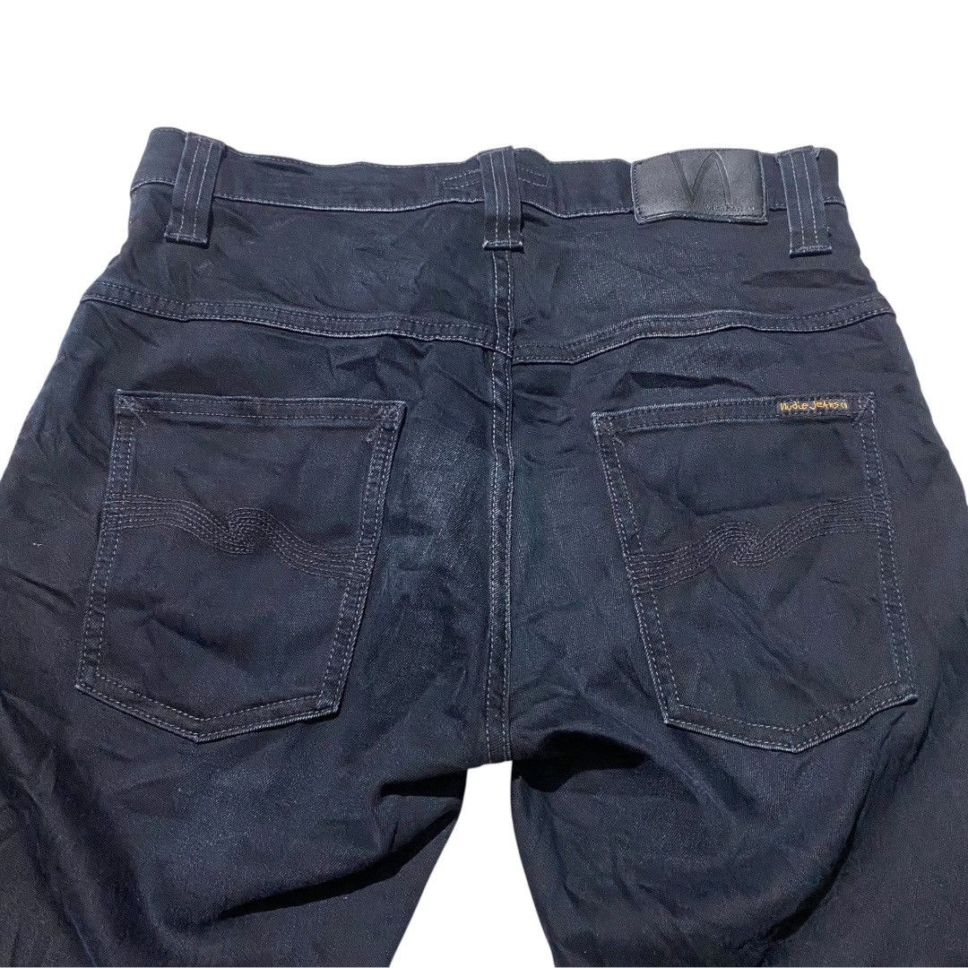 Nudie Jeans Nudie jeans co thin finn black smoke denim longpant Size US 30 / EU 46 - 4 Thumbnail