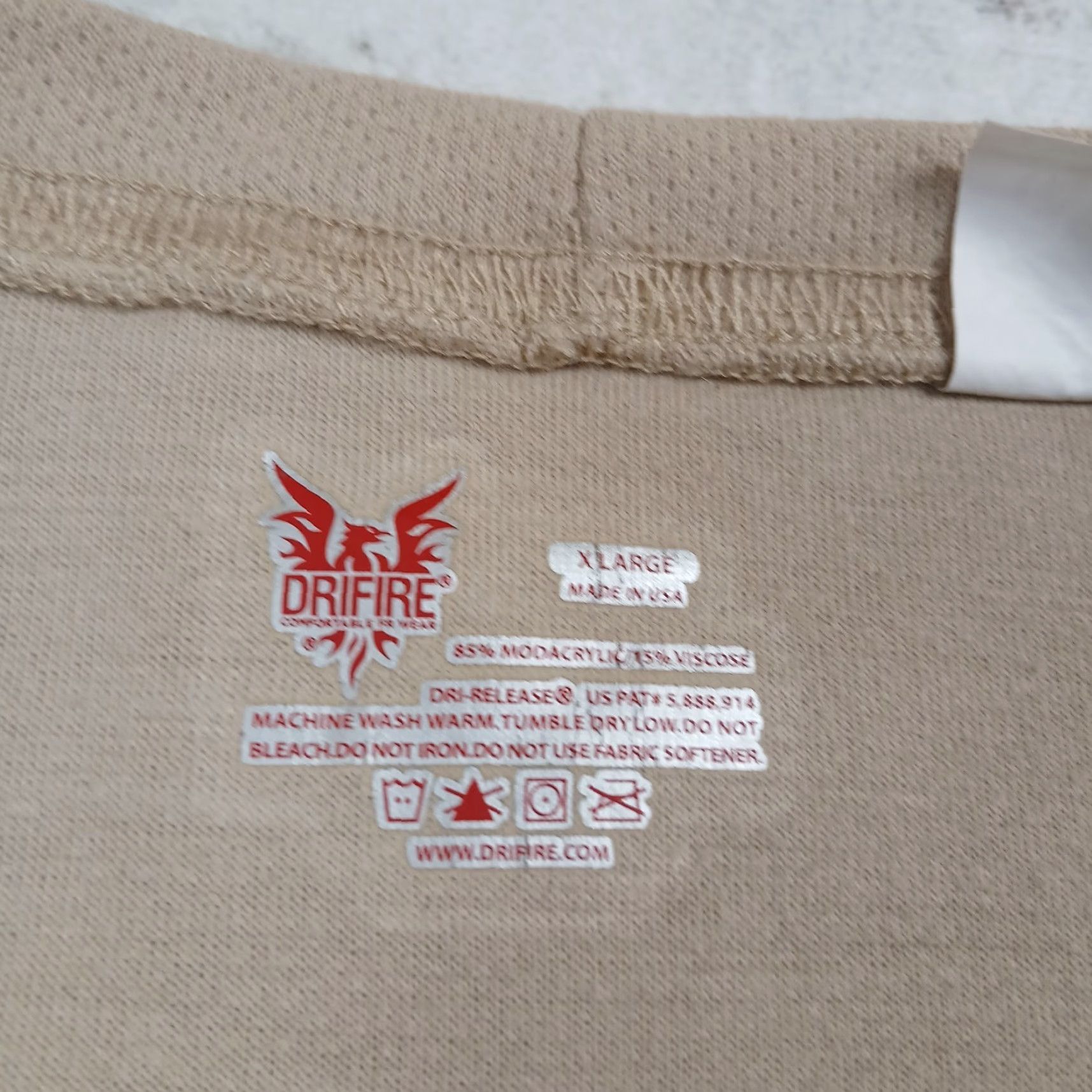 Vintage Drifire Heavy Weight Long Sleeve Shirt Mens XL Extra Large Desert Sand Size US XL / EU 56 / 4 - 5 Thumbnail