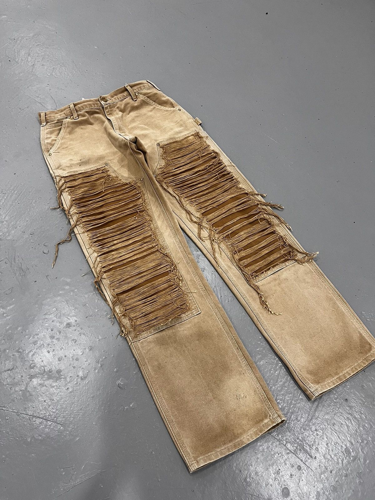 Carhartt 1 Of 1 Rework Carhartt Double knee denim Size US 32 / EU 48 - 7 Thumbnail