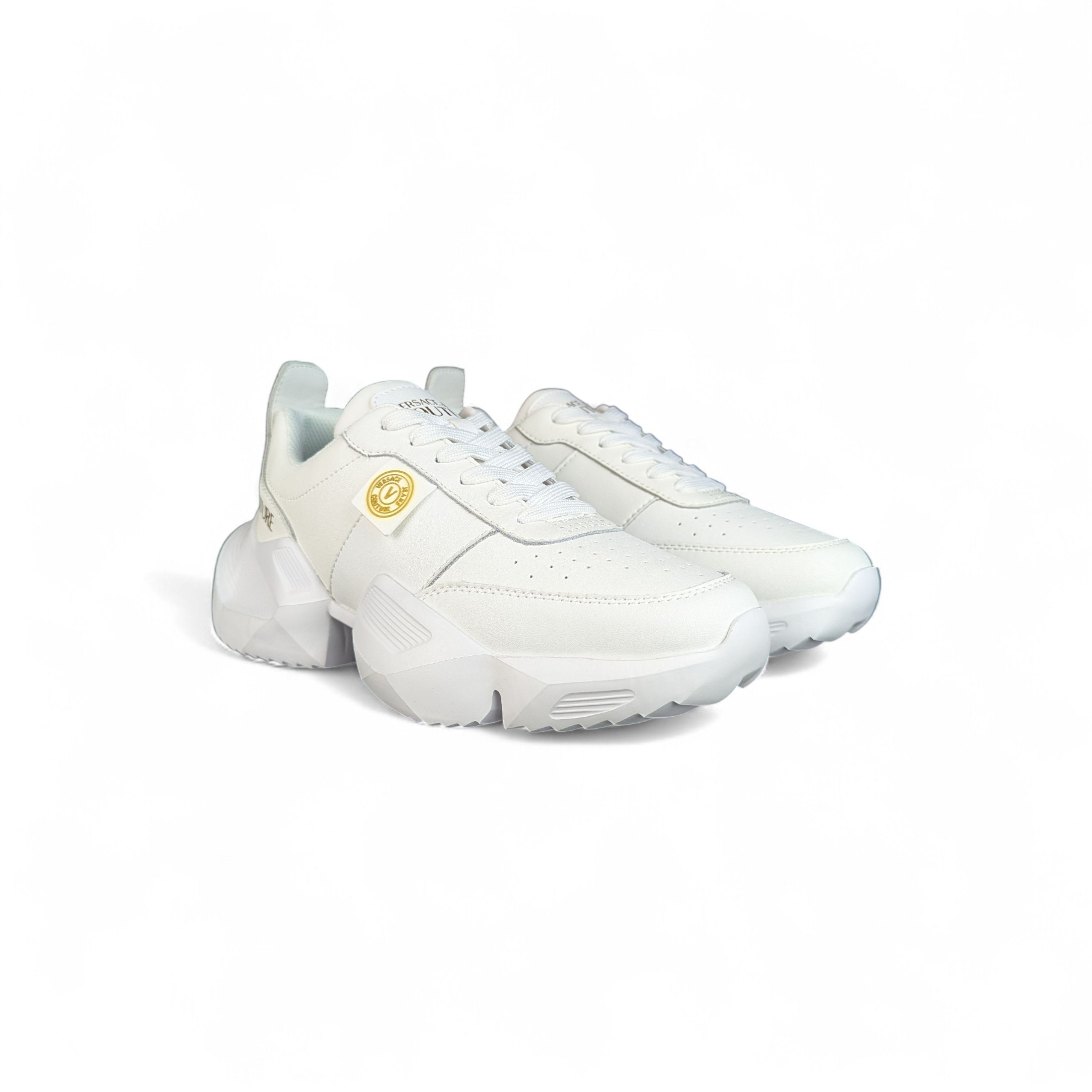 Versace Jeans Couture VERSACE JEANS COUTURE White Sneakers Size US 7 / IT 37 - 3 Thumbnail
