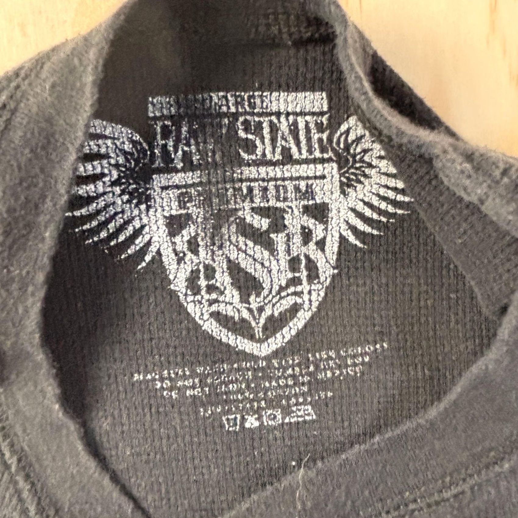 Affliction Y2K Affliction Style Shirt Mens Small Black Long Sleeve Thermal Live Free Biker Size US S / EU 44-46 / 1 - 4 Thumbnail