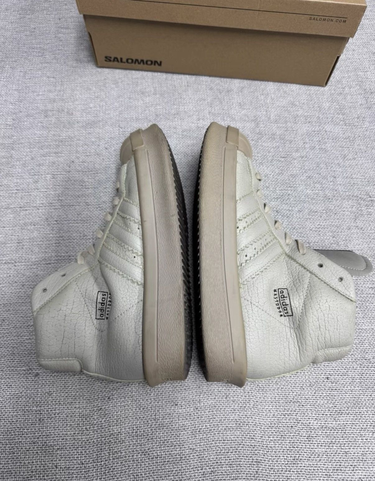 Adidas Adidas x Rick Owens Superstar High K37 Size US 8 / EU 41 - 3 Thumbnail