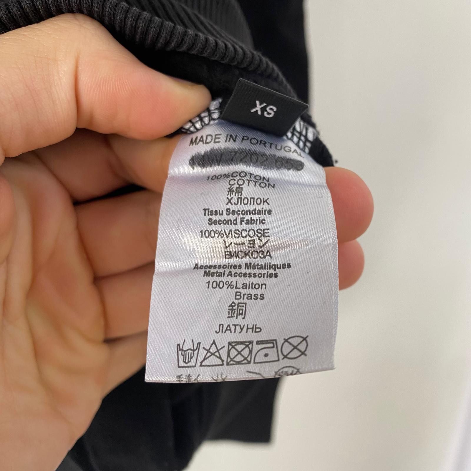 Givenchy Black Metallic 17 Oversized Zip Hoodie Size US XS / EU 42 / 0 - 3 Thumbnail