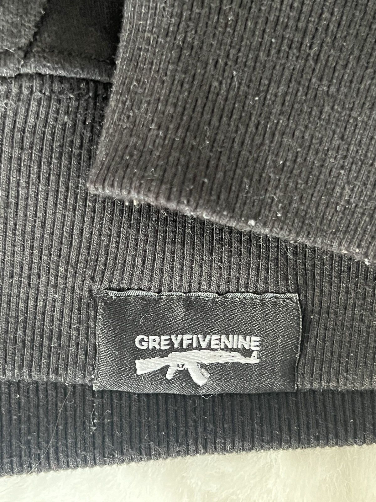 Fuck The Population × G59 Records Grey 59 zip up (black) Size US L / EU 52-54 / 3 - 3 Thumbnail