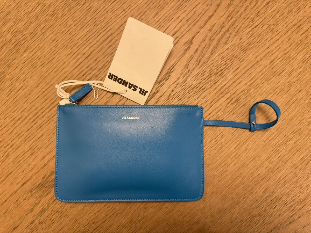 Jil Sander Zip Clutch Bag