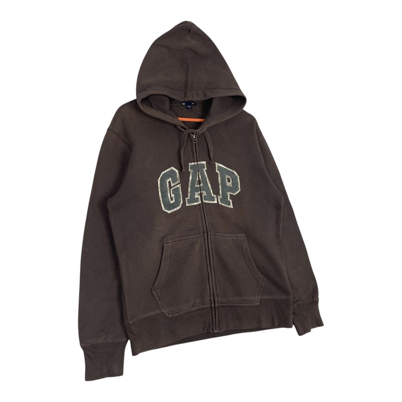 Gap Vintage Gap Big Embroided Logo Fullzipper Hoodie Size US M / EU 48-50 / 2 - 3 Thumbnail