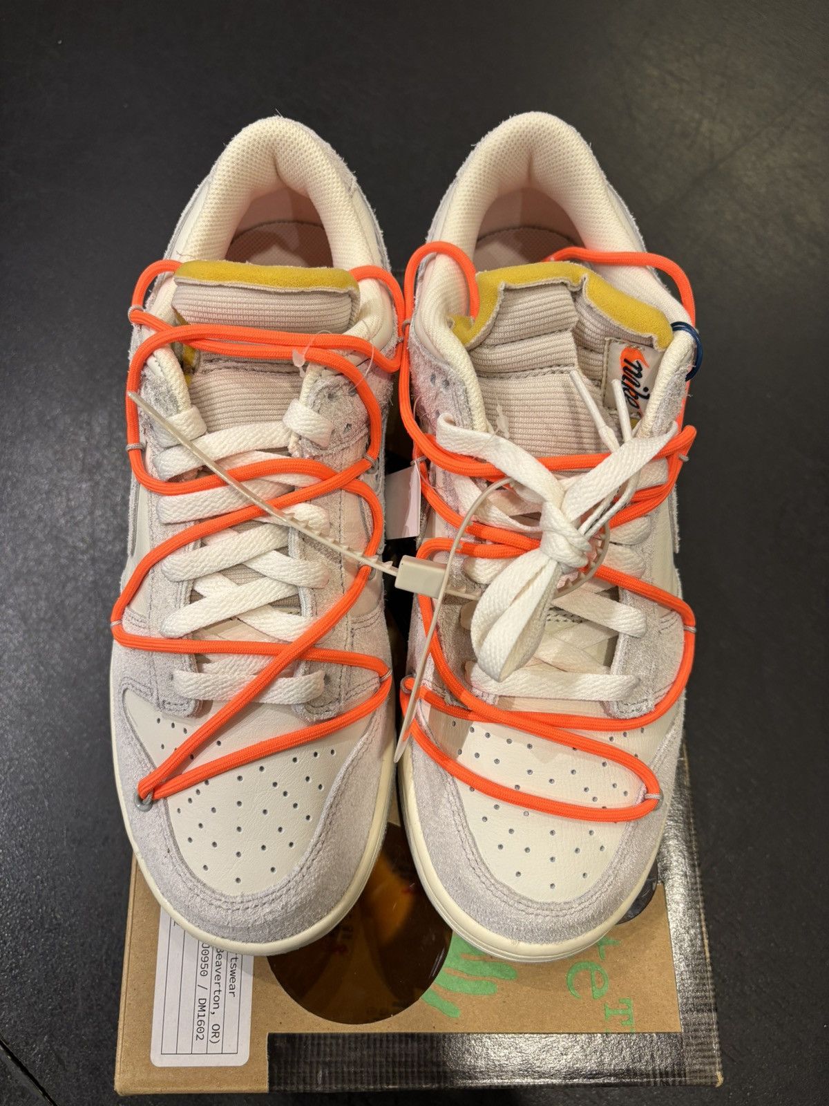Nike × Off-White Nike X Off-White Dunk Low ‘Lot 11’ Size US 9 / EU 42 - 4 Thumbnail
