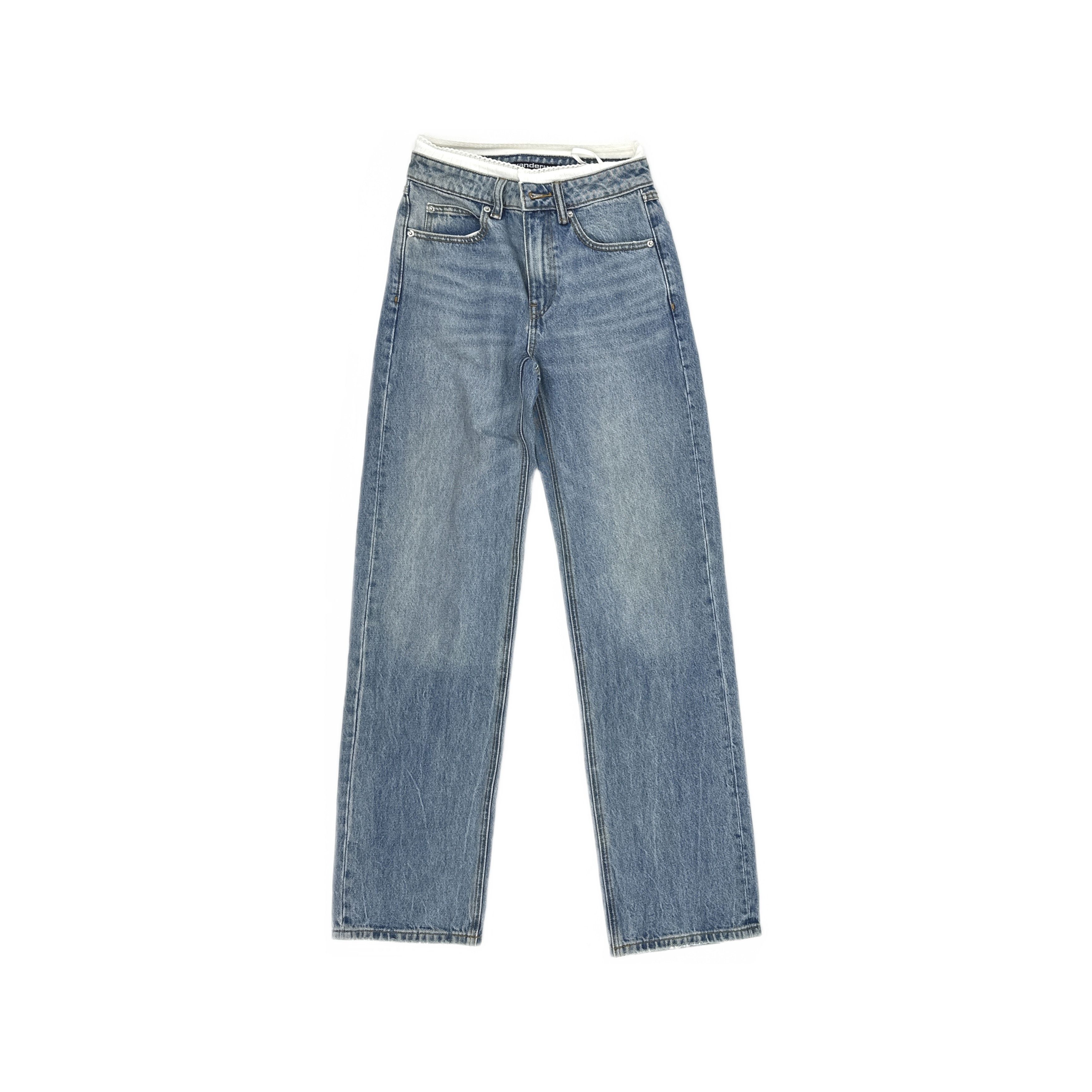 Alexander Wang Alexander Wang Blue Denim Jeans Size 23 Size 23" - 1 Thumbnail