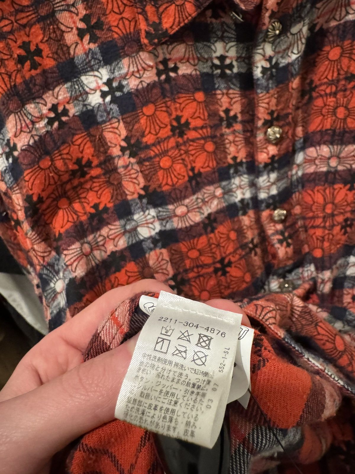 Chrome Hearts Chrome Hearts Loose Ends Shirt Flannel Size US M / EU 48-50 / 2 - 11 Thumbnail