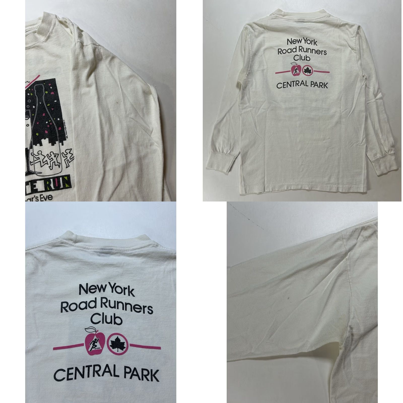 Vintage VINTAGE Moet New York New Year's Eve Midnight Run Long Sleeve Shirt Sm 1987/88 80s Size US S / EU 44-46 / 1 - 9 Thumbnail