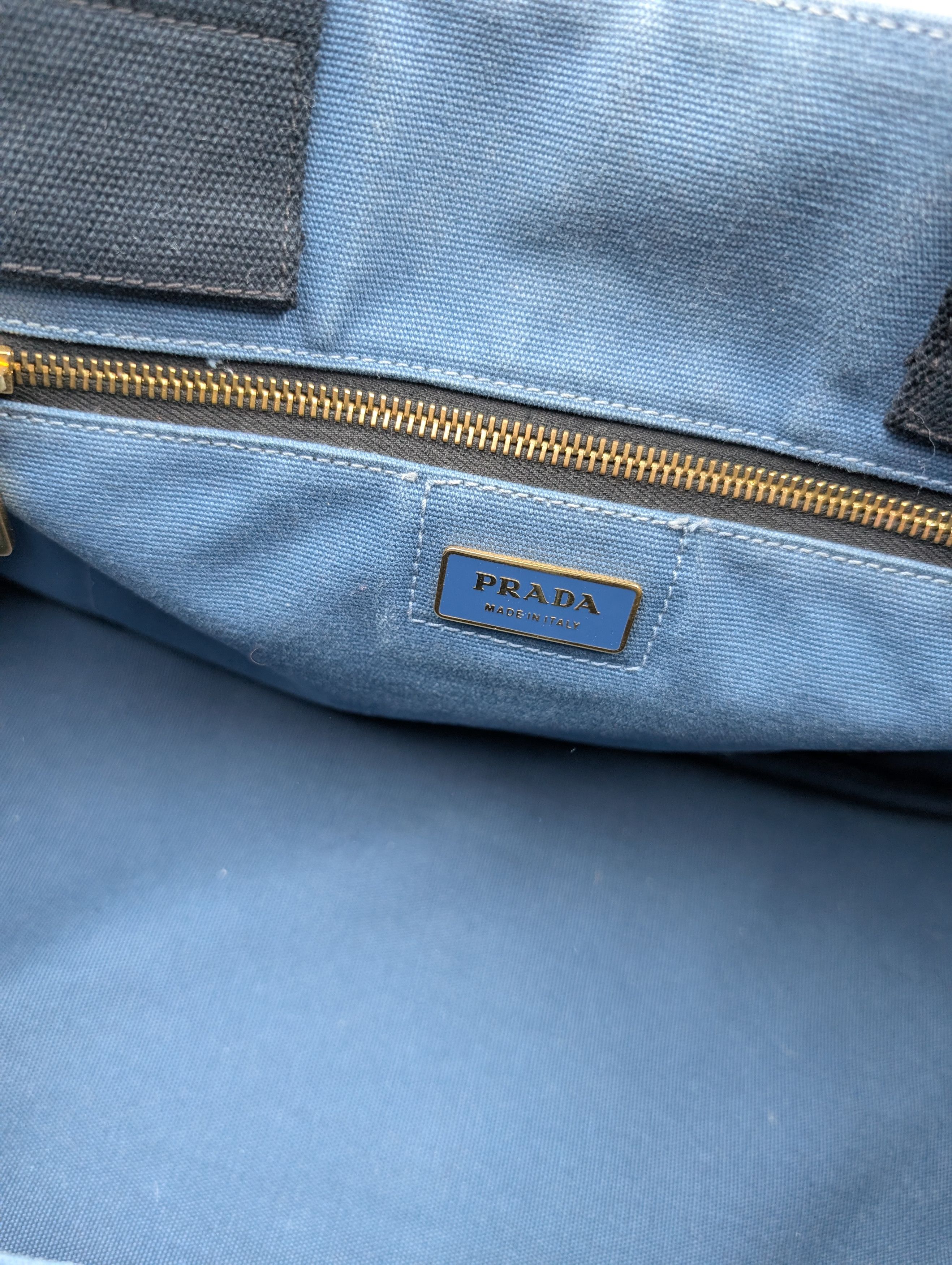 Prada Prada Canapa St. Venez Tote Bag Size ONE SIZE - 10 Thumbnail
