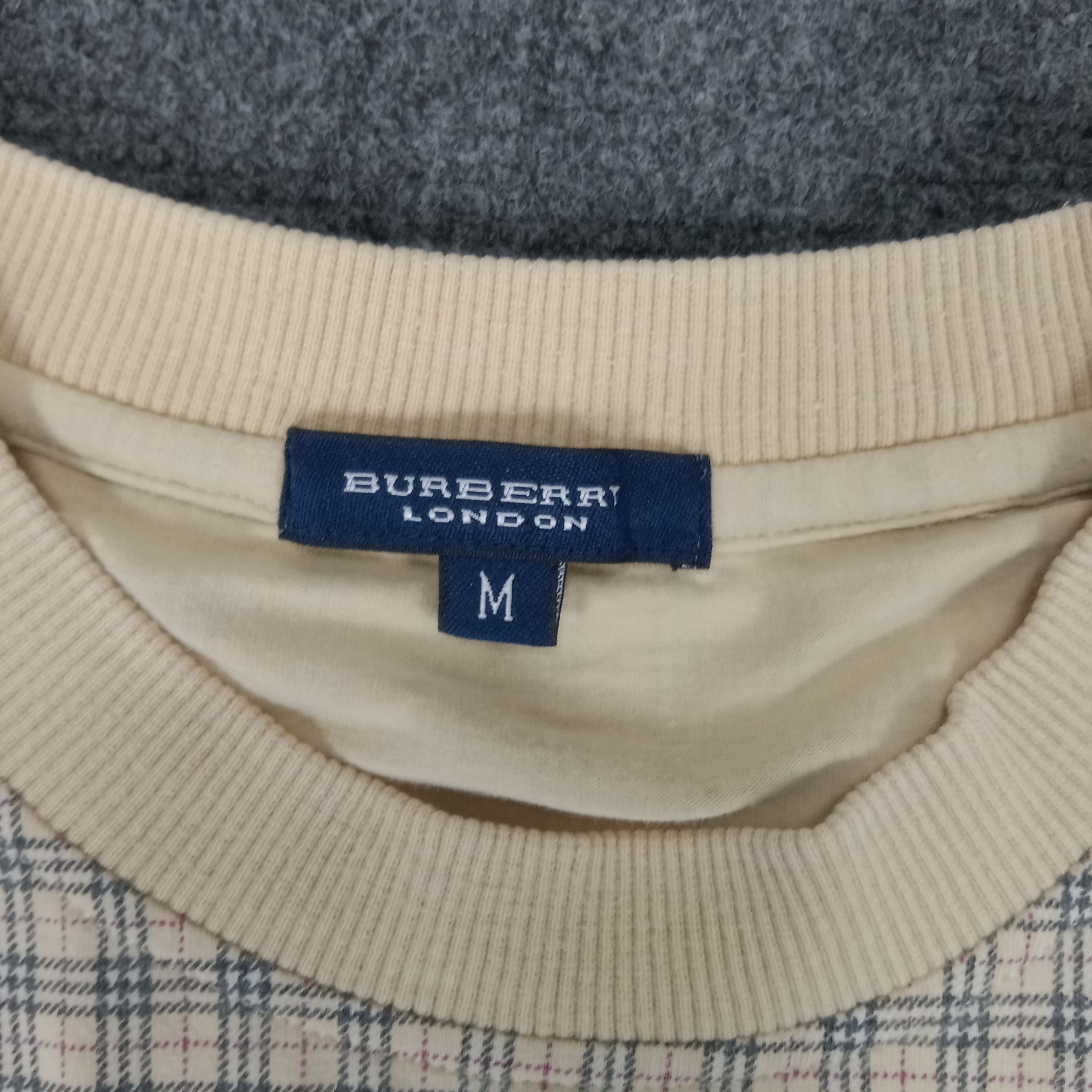 Burberry × Vintage Burberry London Nova Check Tshirt Size US L / EU 52-54 / 3 - 3 Thumbnail