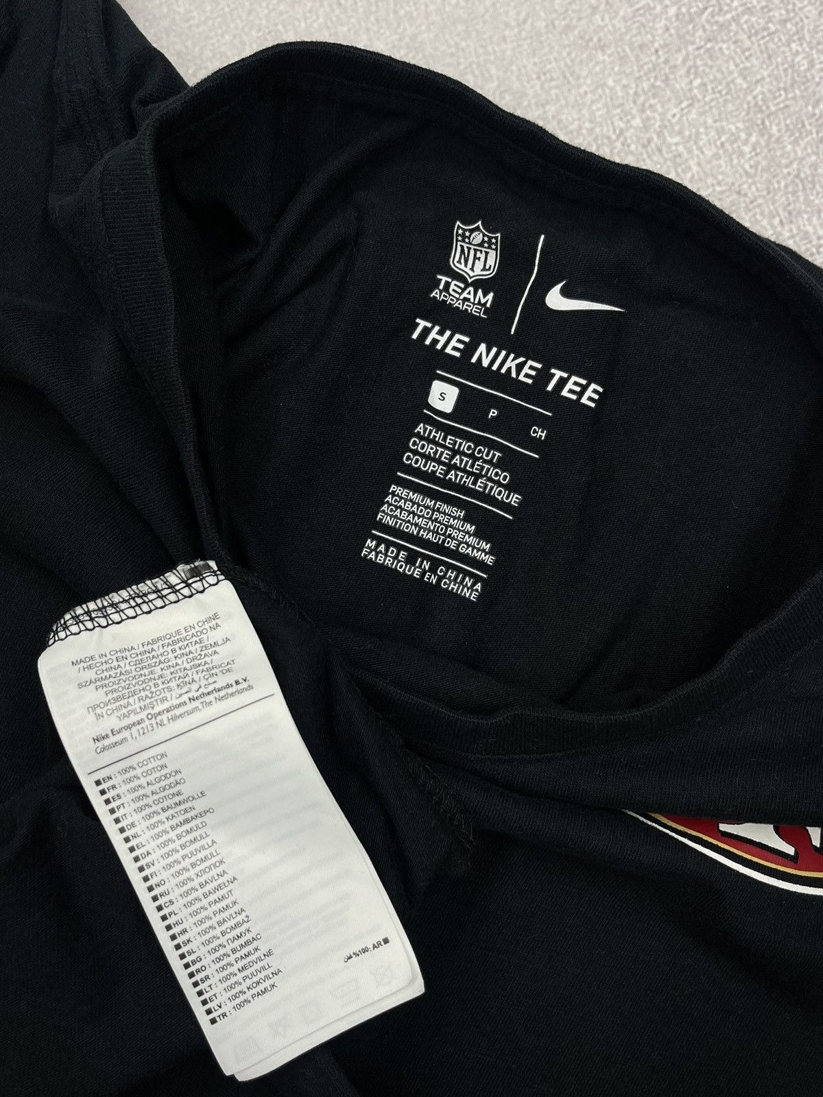 Nike Nike NFL SF San Francisco Black Longsleeve Soccer Jersey Size US S / EU 44-46 / 1 - 7 Thumbnail