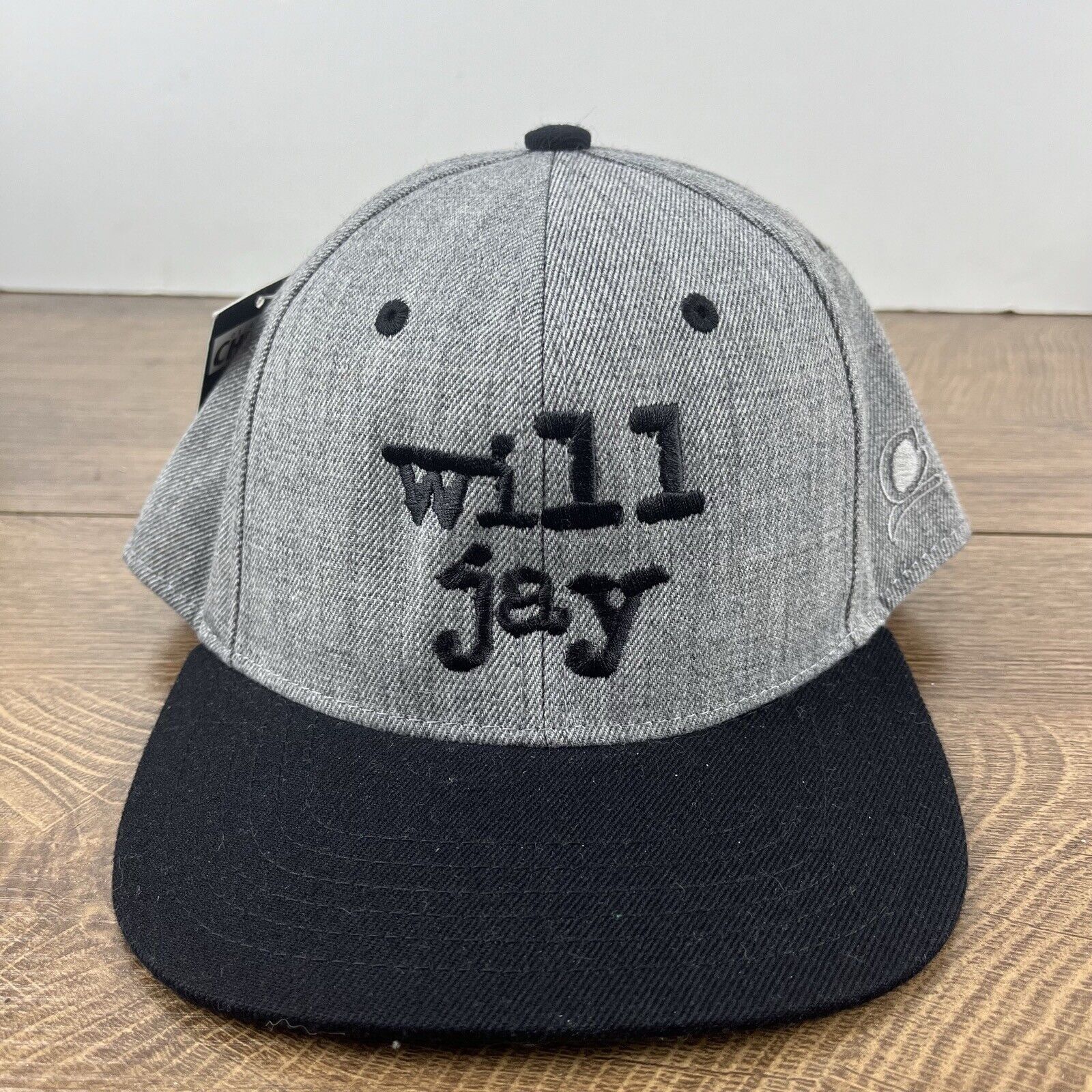 Other Will Jay Snapback Hat Gray Adjustable Hat Adult Fit Gray Hat Size ONE SIZE - 4 Thumbnail