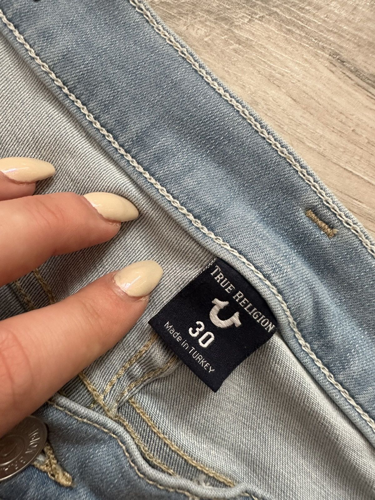 True Religion True religion halle mid rise 30 jeans italy Size 28" / US 6 / IT 42 - 4 Thumbnail