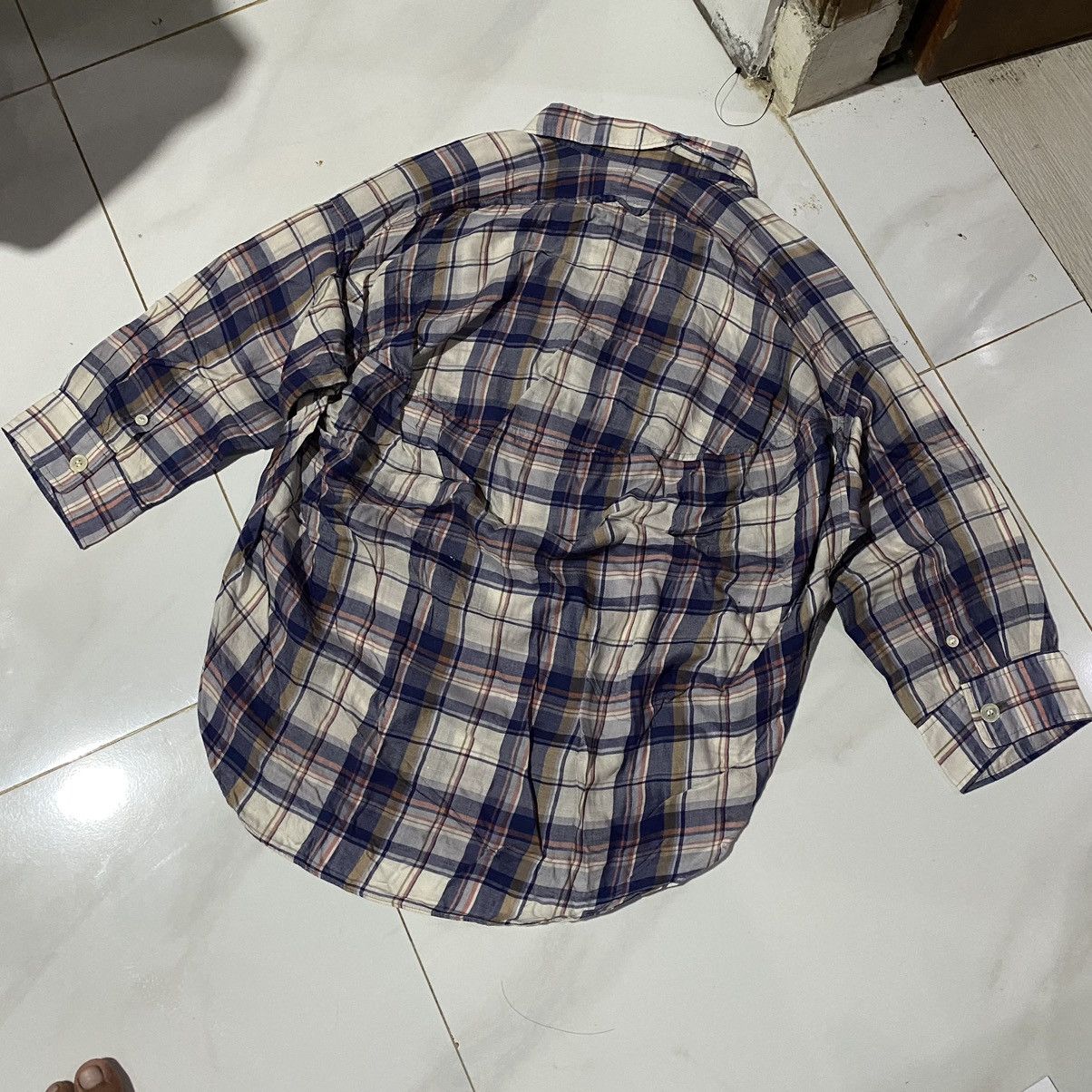 CABANE de ZUCCa × Issey Miyake × Zucca Zucca Plaid Unique Shirt Size US M / EU 48-50 / 2 - 4 Thumbnail