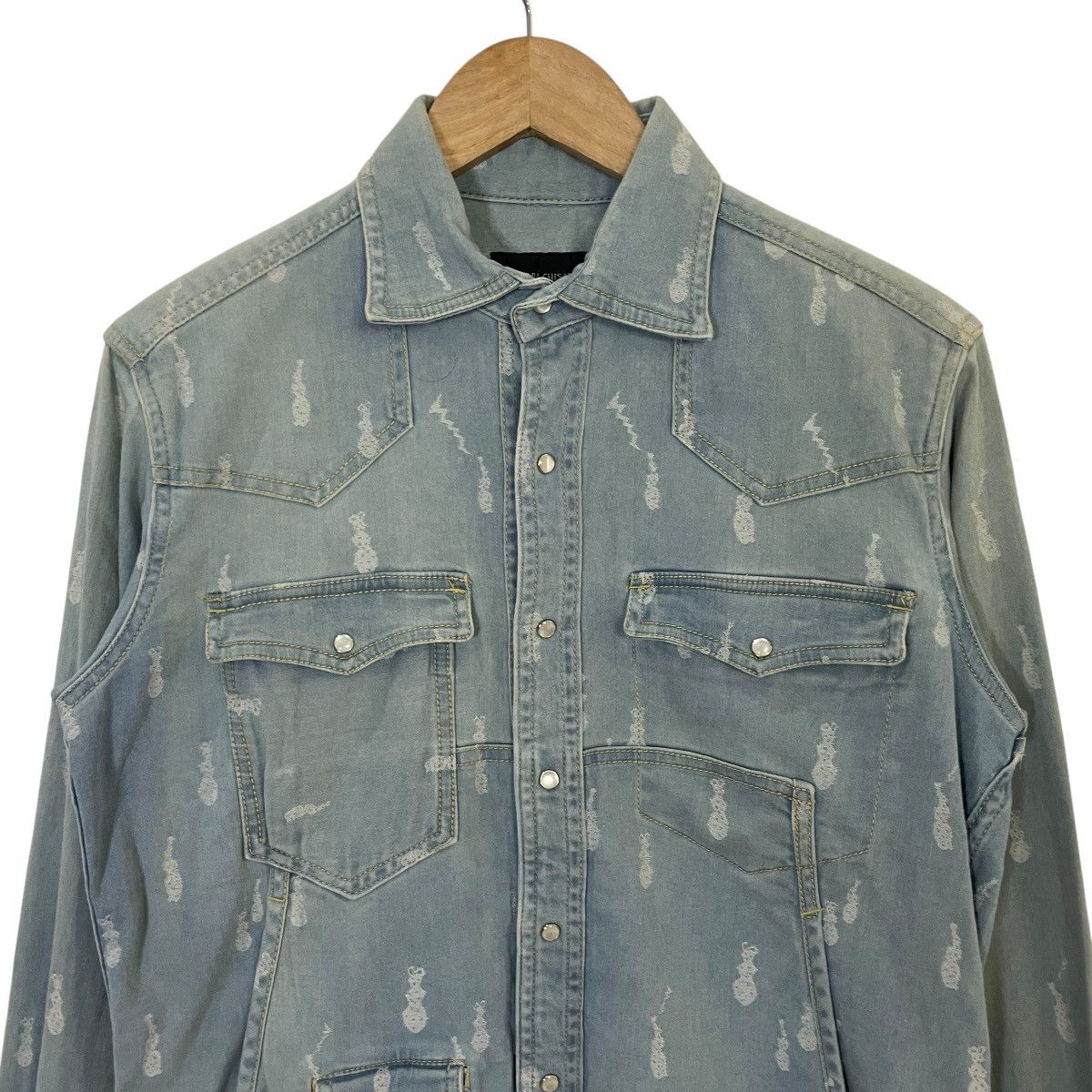 Tsumori Chisato Vintage Tsumori Chisato By Issey Miyake Denim Jacket Size US M / EU 48-50 / 2 - 2 Thumbnail